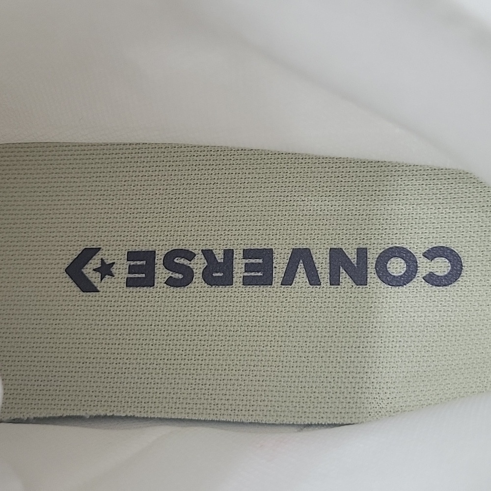 Converse White Sneakers with Blue Star Logo - Picture 11 of 13